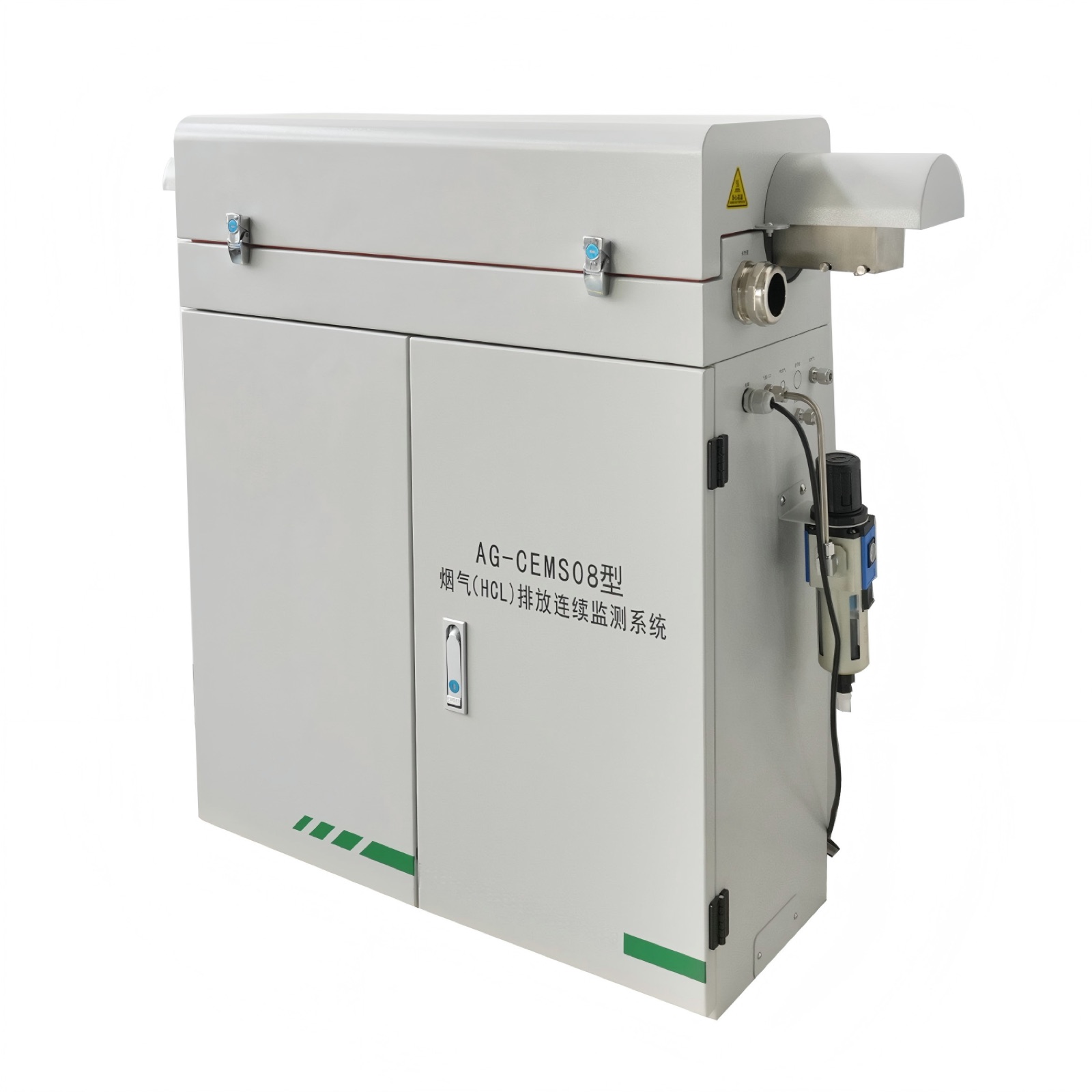 Continuous Emission Monitoring System - CEMS cabinet detail