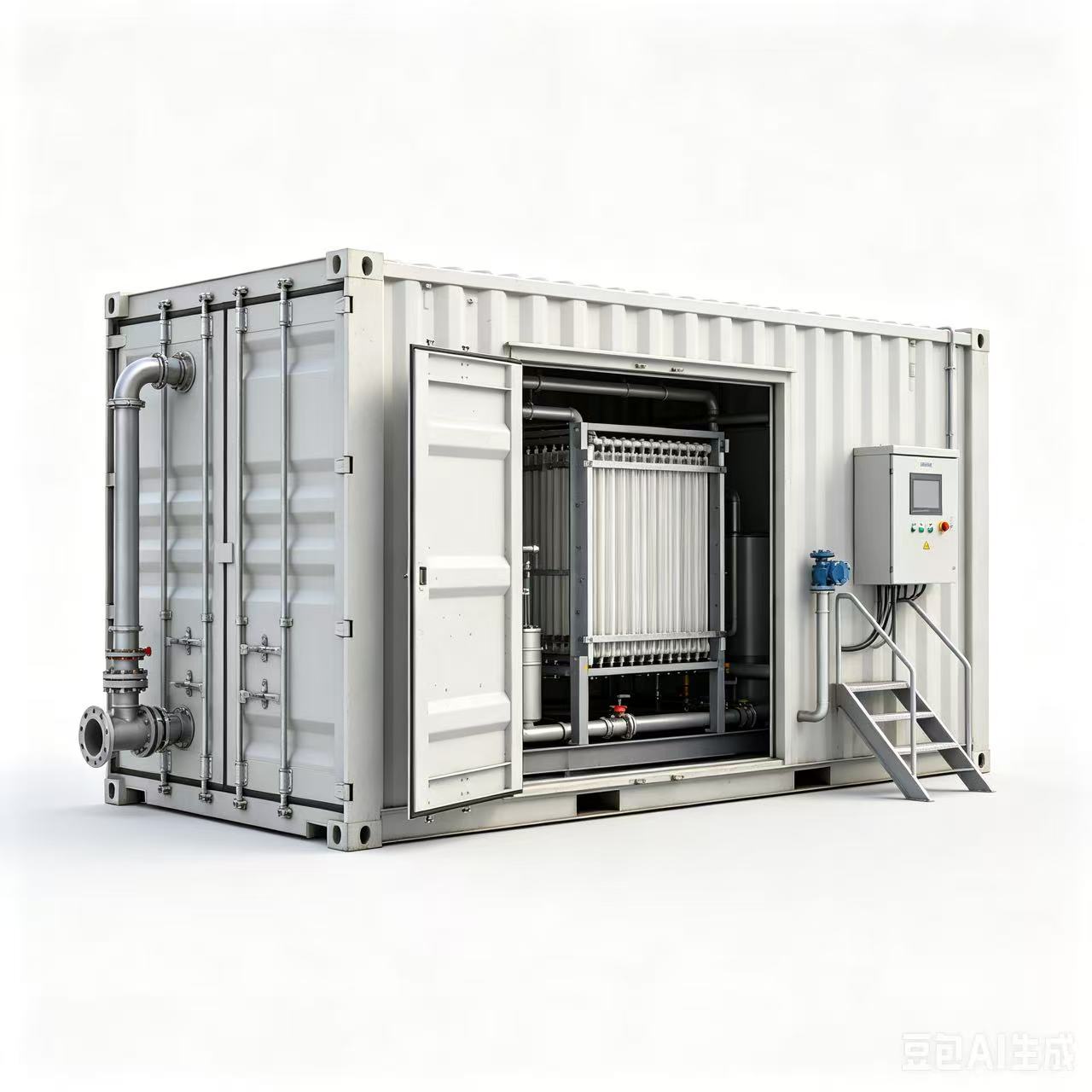 Integrated Wastewater Treatment Equipment application scene and monitoring workflow