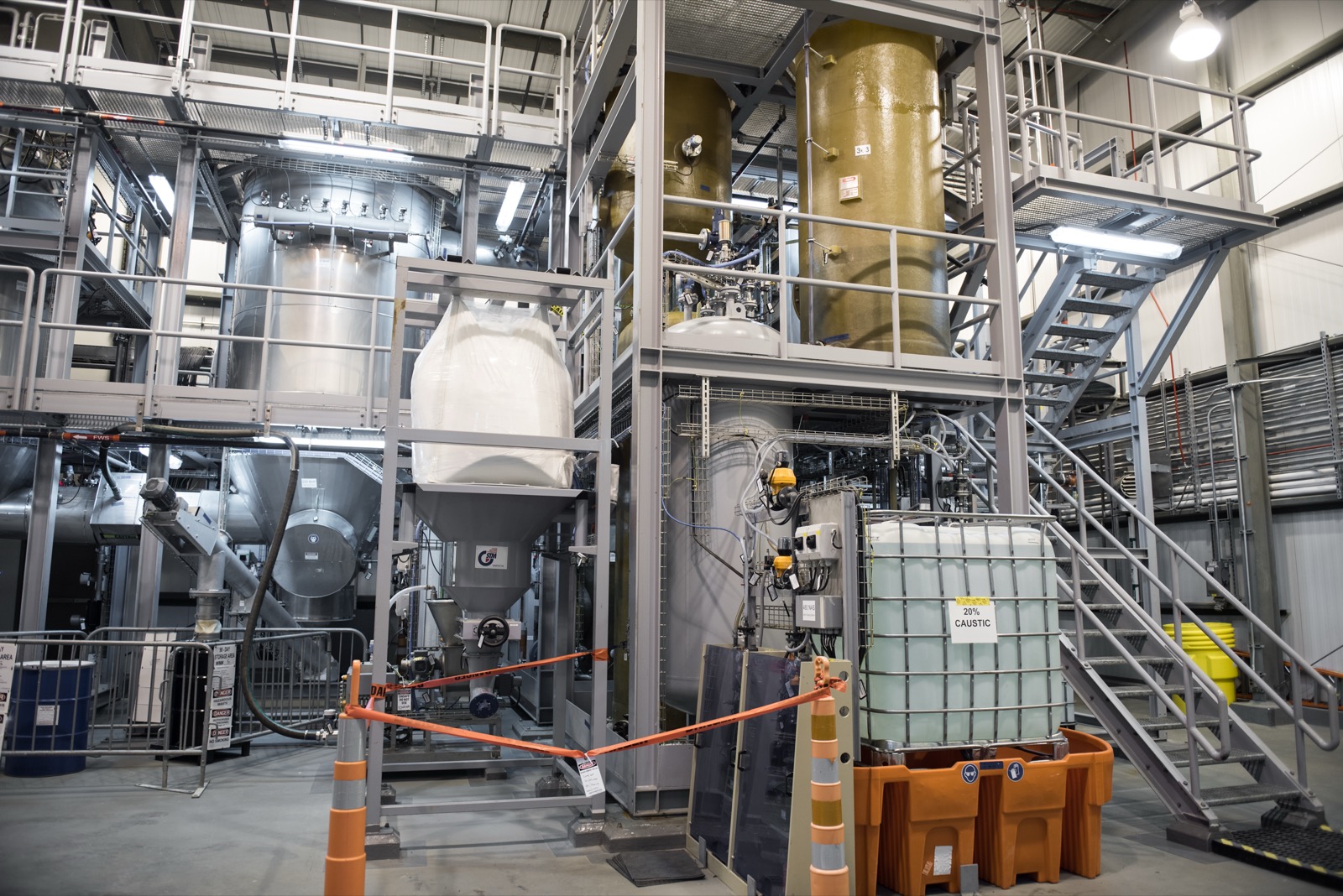 Supplementary pollution-control equipment for selected projects