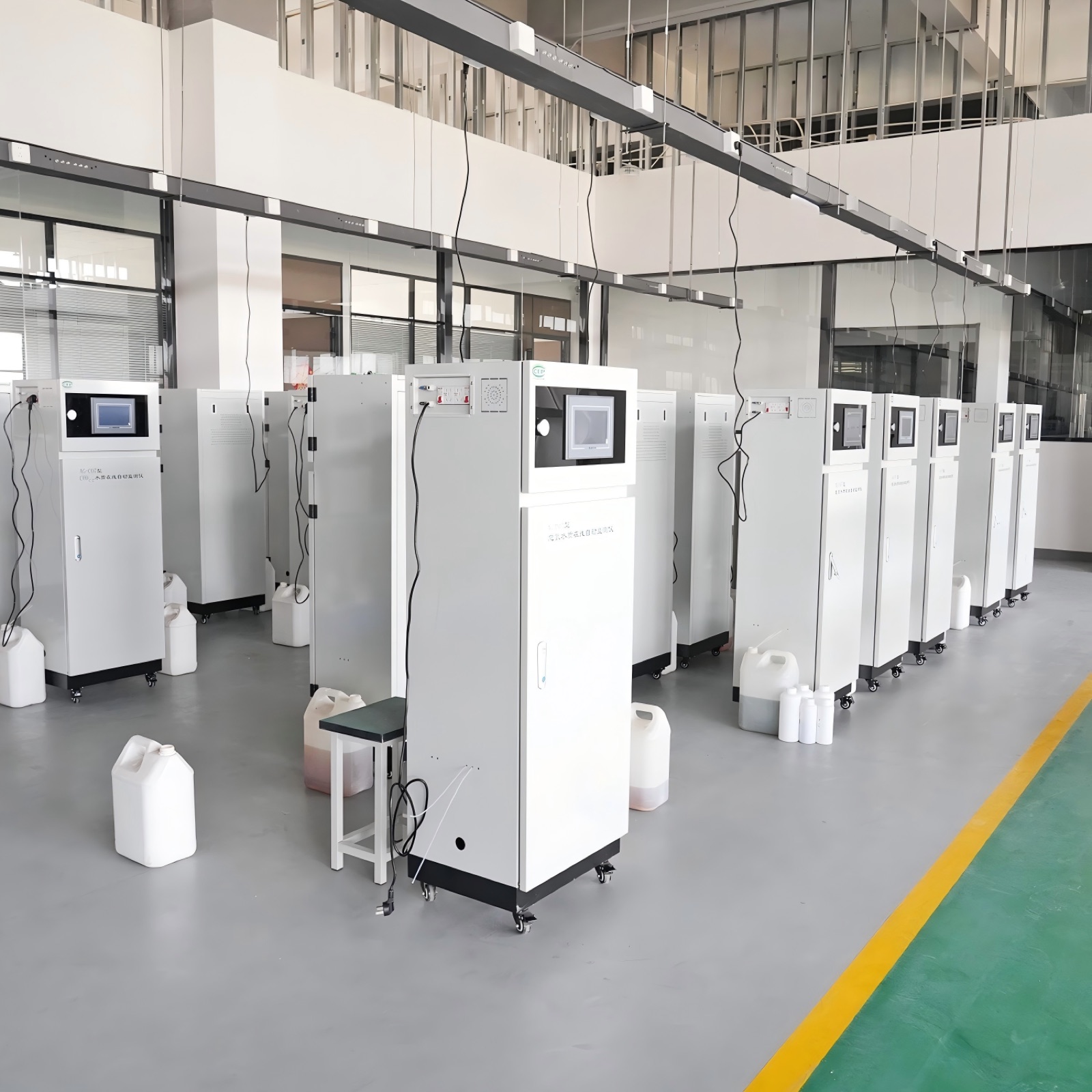 Heavy Metal Online Analyzer typical application site for environmental monitoring equipment